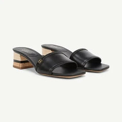Franco Kaori Block Heel Slide Sandal