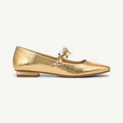 Franco Tinsley Charm Mary Jane Flat