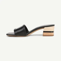 Franco Kaori Block Heel Slide Sandal