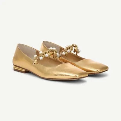 Franco Tinsley Charm Mary Jane Flat