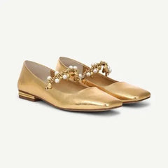 Franco Tinsley Charm Mary Jane Flat