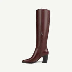 Franco Jonie Wide Calf Knee High Boot