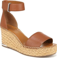 Franco Clemens Raffia Espadrille Wedge Sandal