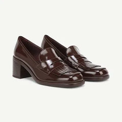 Franco Elian Block Heel Loafer
