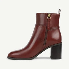 Franco Valya Block Heel Bootie
